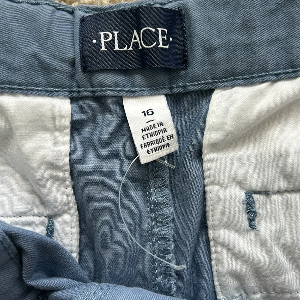 NWOT Children’s Place Blue Shorts Boys Size 16